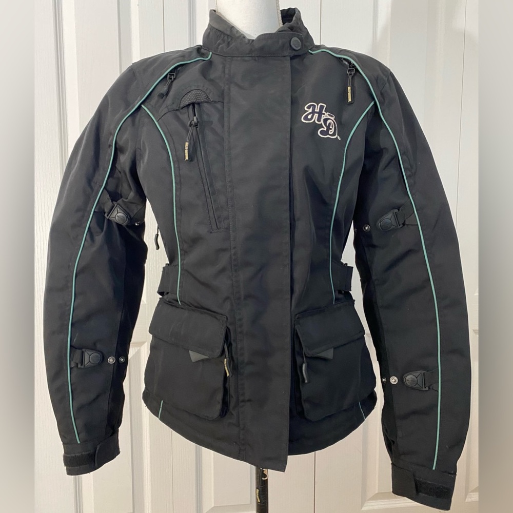 ‼️SOLD‼️Women’s Harley Davidson Riding Jacket Size Small - Picture 1 of 12